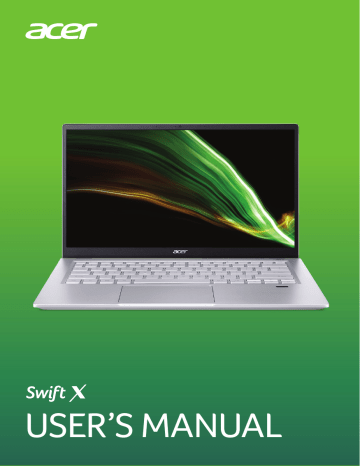 Acer SFX14-41G Ultra-thin User Manual | Manualzz