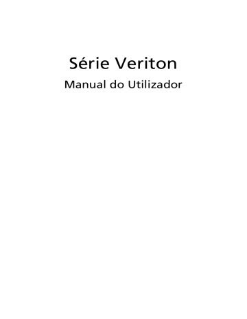 Acer Veriton 7900Pro Desktop Manual do usuário | Manualzz