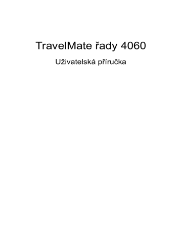 Acer TravelMate 4060 Notebook Používateľská príručka | Manualzz