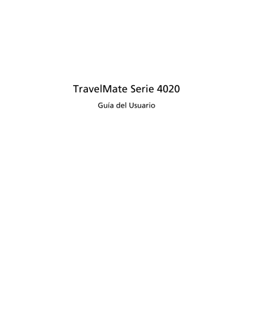 Acer TravelMate 4020 Notebook Manual de usuario | Manualzz Acer TravelMate 4020 Notebook Manual de usuario | Manualzz