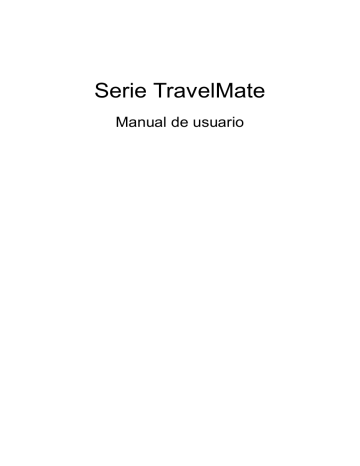 Acer TravelMate P645-M Notebook Manual de usuario | Manualzz Acer TravelMate P645-M Notebook Manual de usuario | Manualzz