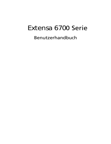 Acer Extensa 6700 Notebook Benutzerhandbuch | Manualzz Acer Extensa 6700 Notebook Benutzerhandbuch | Manualzz
