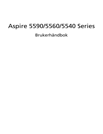 Acer Aspire 5540 Notebook Brugermanual | Manualzz Acer Aspire 5540 Notebook Brugermanual | Manualzz