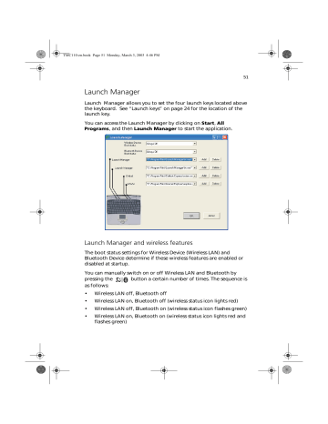 Acer HLZTMC110BG NotebookComputer User Manual | Manualzz