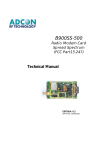 Adcon Telemetry MQXB900SS-500 FMRadio Transceiver Module User Manual