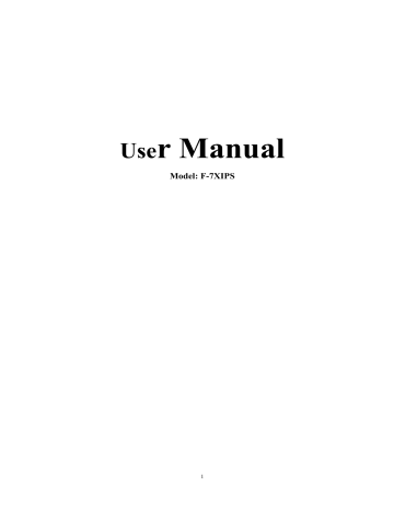 Amelia World Corporation dba LINSAY 2AAC3F-7XIPS TabletPC User Manual | Manualzz Amelia World Corporation dba LINSAY 2AAC3F-7XIPS TabletPC User Manual | Manualzz