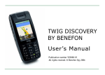 Benefon Oyj QFPTGP80EG GSMMobile phone User Manual