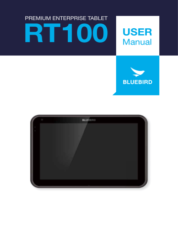 BLUEBIRD SS4RT100 PremiumTablet User Manual | Manualzz BLUEBIRD SS4RT100 PremiumTablet User Manual | Manualzz