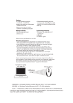 Chuang Feng Electronics UK51004830W WIRELESSOPTICAL MOUSE User Manual