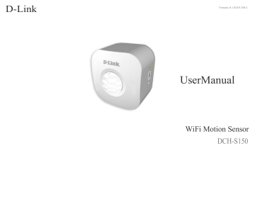 D-Link KA2CHS150A1 mydlinkTMWi-Fi Motion Sensor User Manual | Manualzz