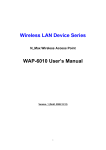 Digital Data Communications Asia ULT540605090101 N_MaxWireless Access Point User Manual