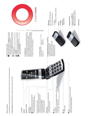 Emporia Telecom USA ZVP-V32 GSMMobile Phone User Manual | Manualzz Emporia Telecom USA ZVP-V32 GSMMobile Phone User Manual | Manualzz