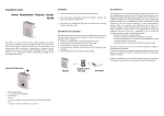 Grandex International 2AHDSPS410-01 PresenceSensor User Manual