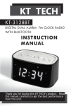 Kan Tsang Technology PAZ3128BTU ClockRadio User Manual