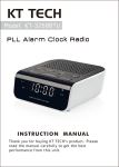 Kan Tsang Technology PAZ3368U BluetoothClock Radio User Manual