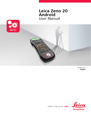 Leica Geosystems AG RFD-ZENO20G GNSSData Collector User Manual | Manualzz Leica Geosystems AG RFD-ZENO20G GNSSData Collector User Manual | Manualzz