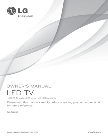 LG Electronics USA BEJ47GA6400UD LEDTV MONITOR User Manual | Manualzz LG Electronics USA BEJ47GA6400UD LEDTV MONITOR User Manual | Manualzz