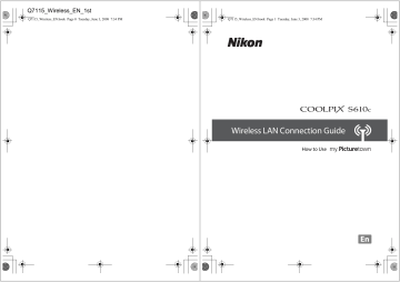 Nikon CGJ3143EB WirelessLAN Module User Manual | Manualzz Nikon CGJ3143EB WirelessLAN Module User Manual | Manualzz