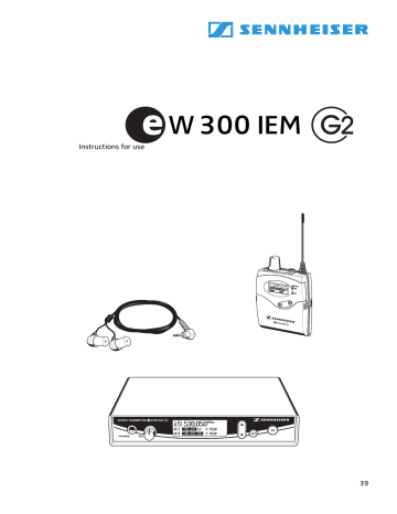 Sennheiser Electronic Corp DMOF2EUVL WirelessStereo Transmitter User Manual | Manualzz Sennheiser Electronic Corp DMOF2EUVL WirelessStereo Transmitter User Manual | Manualzz