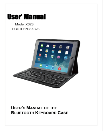 SHENZHEN CTECH SCIENCE & TECHNOLOGY PD8X323 BluetoothKeyboard User Manual | Manualzz SHENZHEN CTECH SCIENCE & TECHNOLOGY PD8X323 BluetoothKeyboard User Manual | Manualzz