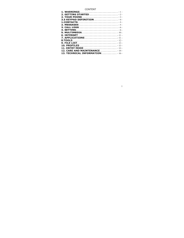SHENZHEN KENXINDA TECHNOLOGY ZSHS-250 GSMMOBILE PHONE User Manual | Manualzz SHENZHEN KENXINDA TECHNOLOGY ZSHS-250 GSMMOBILE PHONE User Manual | Manualzz
