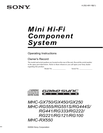 Sony AK8HT1 StereoTransmitter User Manual | Manualzz Sony AK8HT1 StereoTransmitter User Manual | Manualzz
