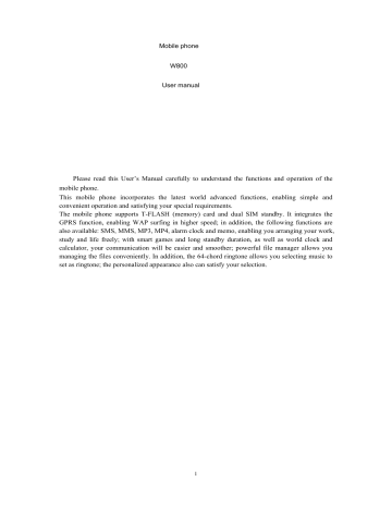 SUPERDIGITAL TECHNOLOGY 2ACDFW800 Mobilephone User Manual | Manualzz SUPERDIGITAL TECHNOLOGY 2ACDFW800 Mobilephone User Manual | Manualzz