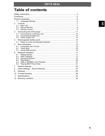 Odys Seal User Manual | Manualzz Odys Seal User Manual | Manualzz