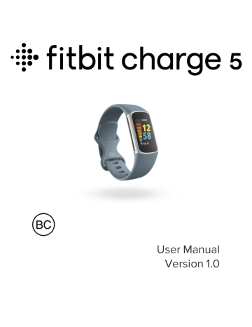 Fitbit Charge User Manual Manualzz