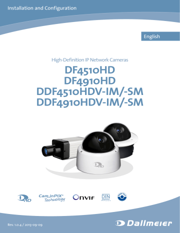 dallmeier DF4510H Installation And Configuration Manual | Manualzz dallmeier DF4510H Installation And Configuration Manual | Manualzz