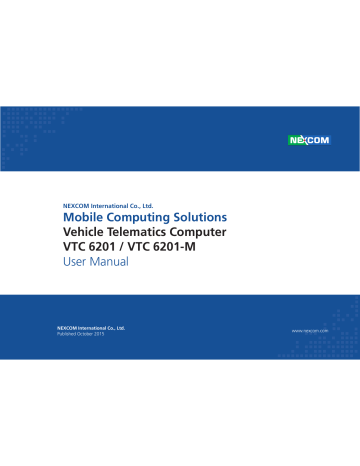 Nexcom VTC 6201-M User Manual | Manualzz Nexcom VTC 6201-M User Manual | Manualzz
