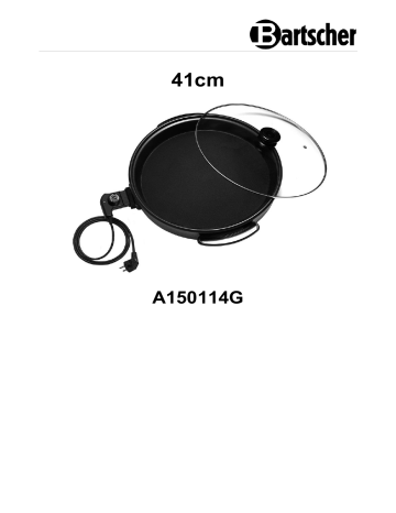 Bartscher A150114G Multi pan 41cm Operating instructions | Manualzz Bartscher A150114G Multi pan 41cm Operating instructions | Manualzz