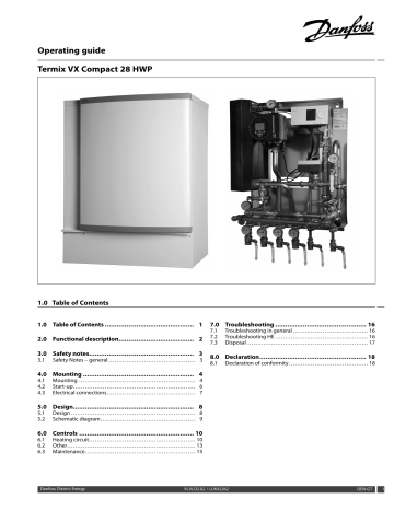 Danfoss Termix VX Compact 28 HWP Operating Guide Manualzz