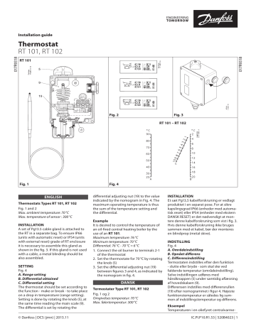 Danfoss Rt Thermostat Types Rt Rt Installation Guide