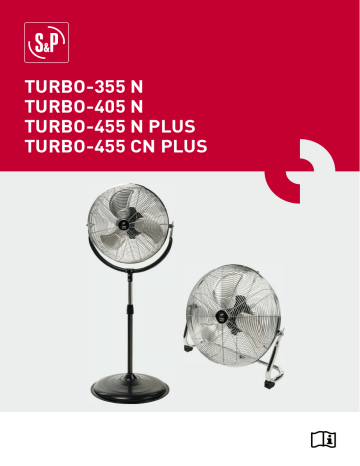 S&P TURBO-355 N, TURBO-405 N Manual De Instrucciones | Manualzz