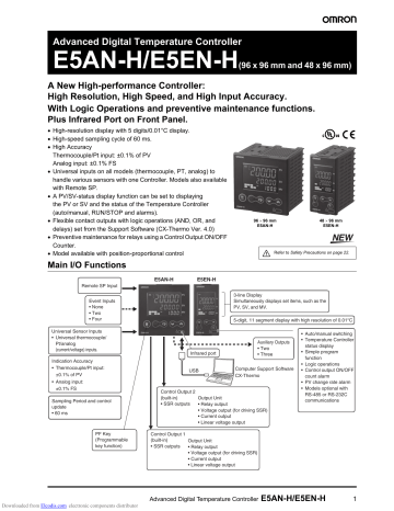 Omron E5EN H Manual Manualzz