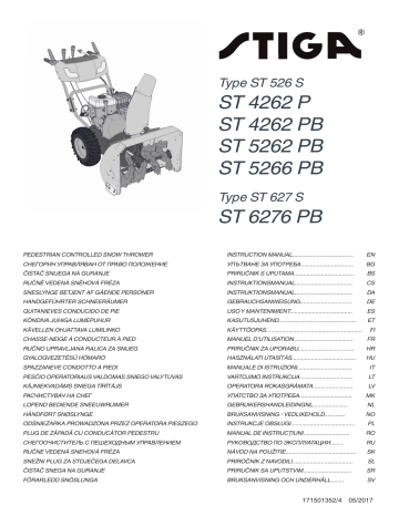 Stiga St P St Pb St Pb Instruction Manual Manualzz