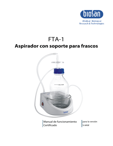 bioSan FTA 1 Instrucciones de operación Manualzz