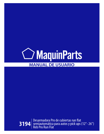 Maquin Parts Manual De Usuario Manualzz