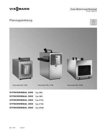 Viessmann Vitocrossal 200 Typ CM2 Planungsanleitung Manualzz