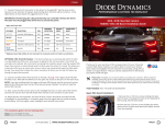 Diode Dynamics RGBWA DRL DD2222 Installation Manual