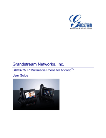 BLACKLIST. Grandstream Networks GXV3275 | Manualzz BLACKLIST. Grandstream Networks GXV3275 | Manualzz