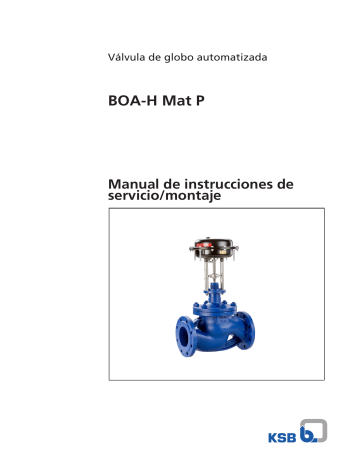 Ksb Boa H Mat P Manual De Usuario Manualzz