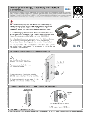 Eco D 110 Assembly Instruction Manualzz