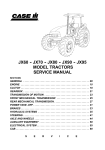 Case HI JX60, JX70, JX80, JX90 Service Manual