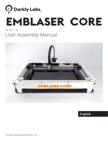 Darkly Labs Emblaser Core User & Assembly Manual | Manualzz Darkly Labs Emblaser Core User & Assembly Manual | Manualzz