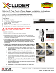 GMT Xcluder Series Installation Instructions