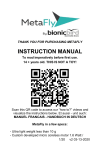 bionicbird MetaFly Instruction Manual
