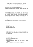 Communica MLP-LED1260B CTSX3 Instruction Manual