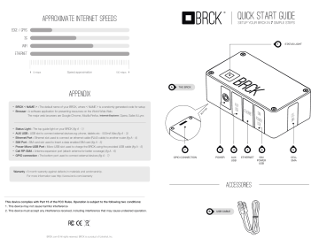 BRCK BRCK Quick Start Manual | Manualzz BRCK BRCK Quick Start Manual | Manualzz